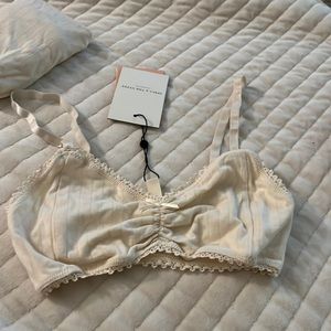 Lana Organic Cotton Bralette - price for one only